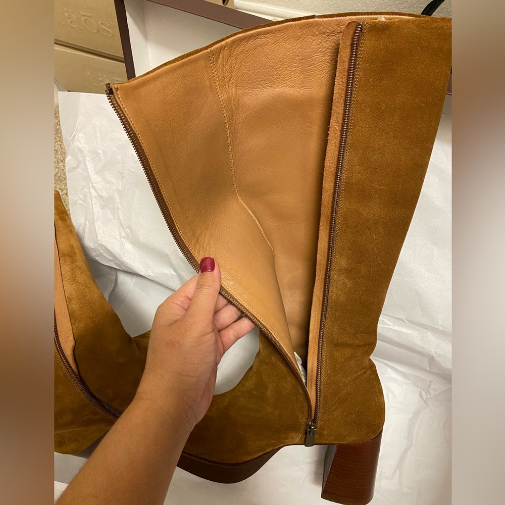 Bobbies Keira Mid Heeled Boots (Size 38) - Picture 8 of 13